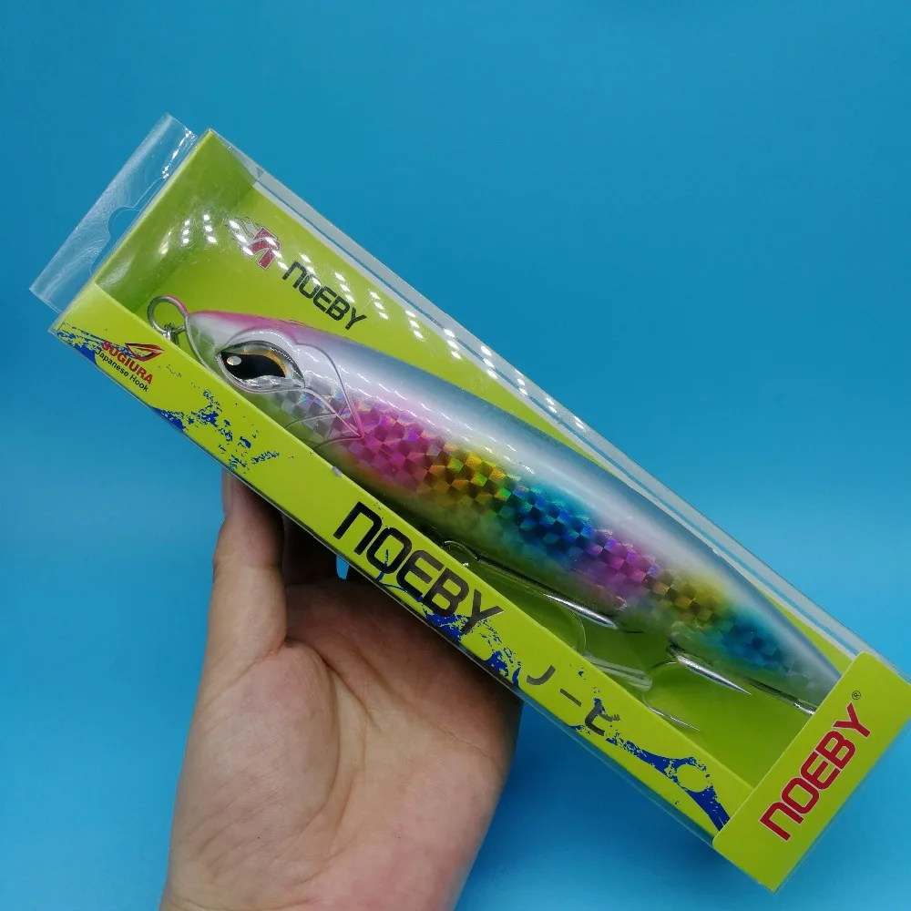 Новая приманка NOEBY 1 шт. карандаш для ловли рыбы в верхней части воды 86 г/190 мм 7