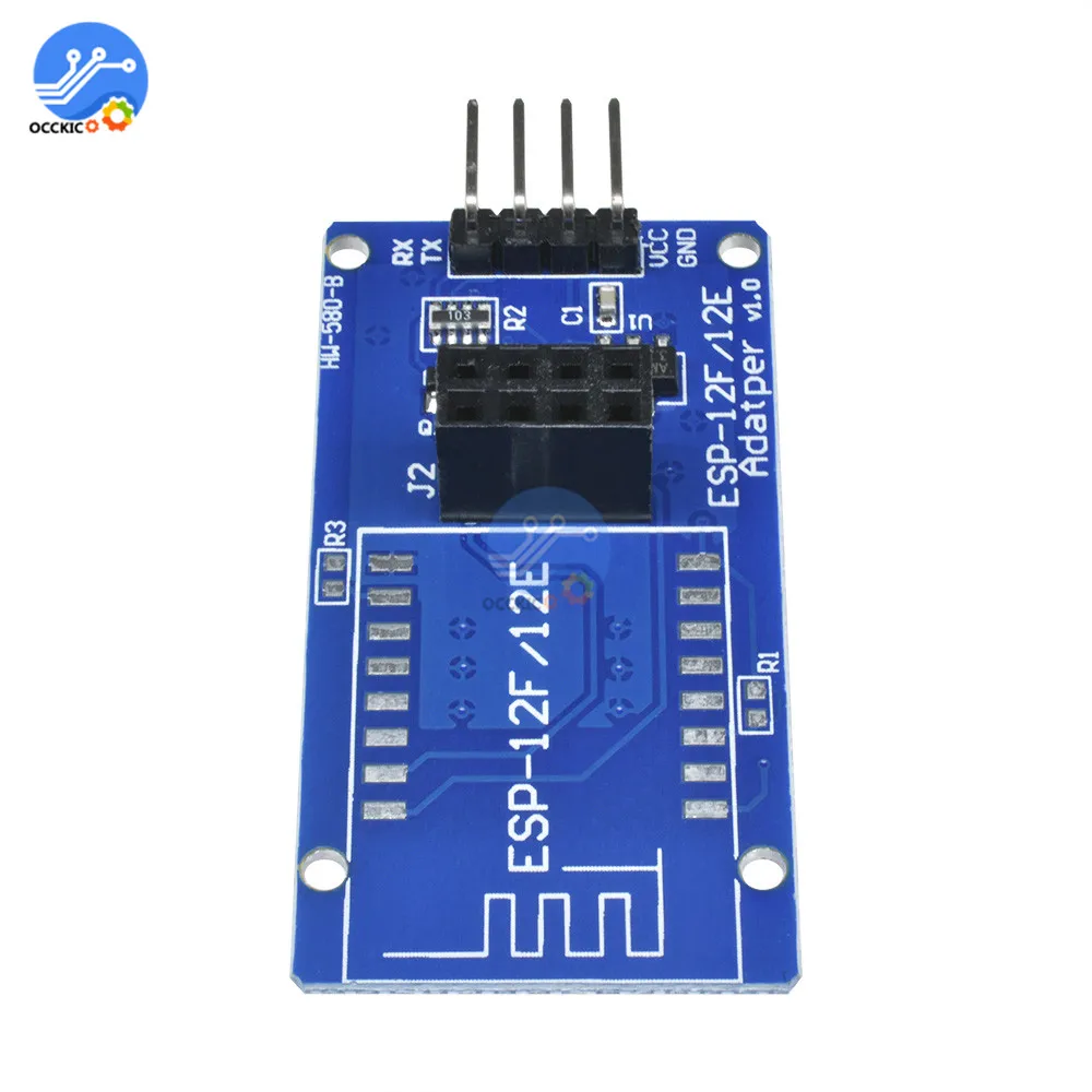 ESP8266 ESP-12F ESP-12E Serial WIFI Wireless Adapter Module Expansion Board 5V For Arduino ESP12F ESP12E DIY | Электроника
