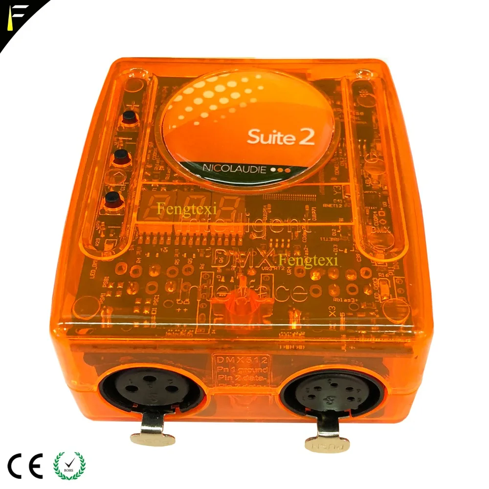 1xSet этап Dj шоу освещение DMX интерфейс консоли Sunlite Suite2 FC USB контроллер программного