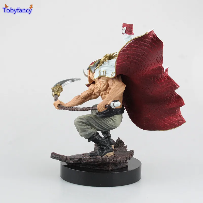 Tobyfancy Одна деталь фигурку Белоуса Пираты Эдвард Ньюгейт ПВХ Onepiece Scultures тег