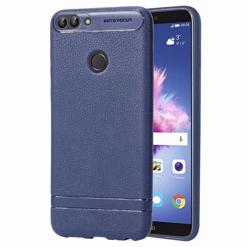 Мягкий чехол из ТПУ с текстурой личи для huawei mate 10 Lite Enjoy 7S Y6 2018 P20 Pro Redmi 4A 4X Note 5A 5 Plus 250