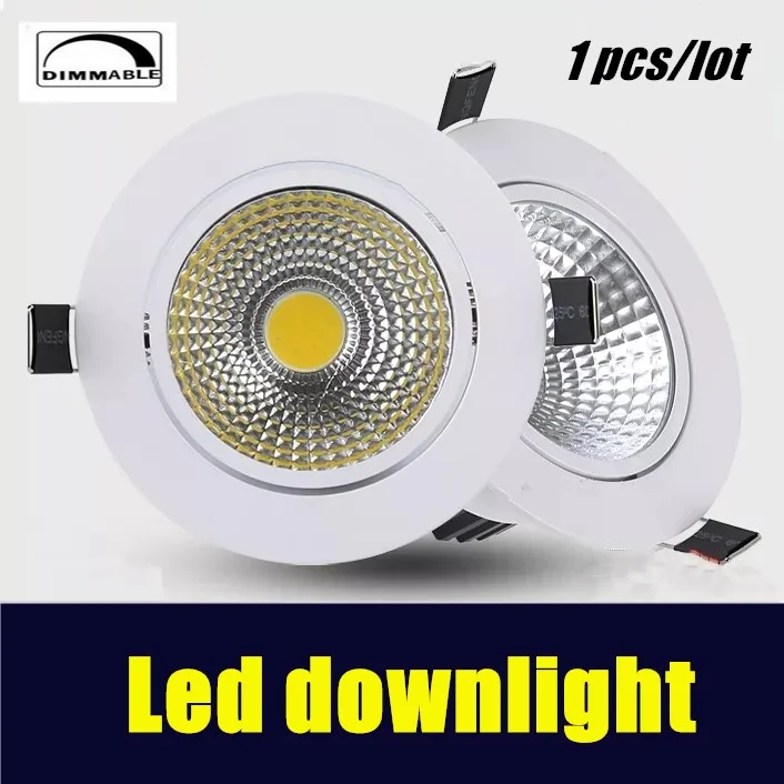 Светодиодный потолочный светильник с регулируемой яркостью COB Точечный 3 Вт 5 7 12 85