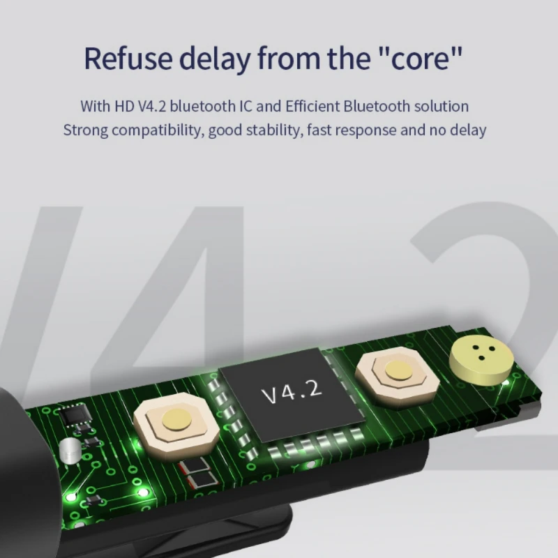 Аудио приемник для Bluetooth V4.2 воротник клип Тип беспроводной адаптер Мобильный