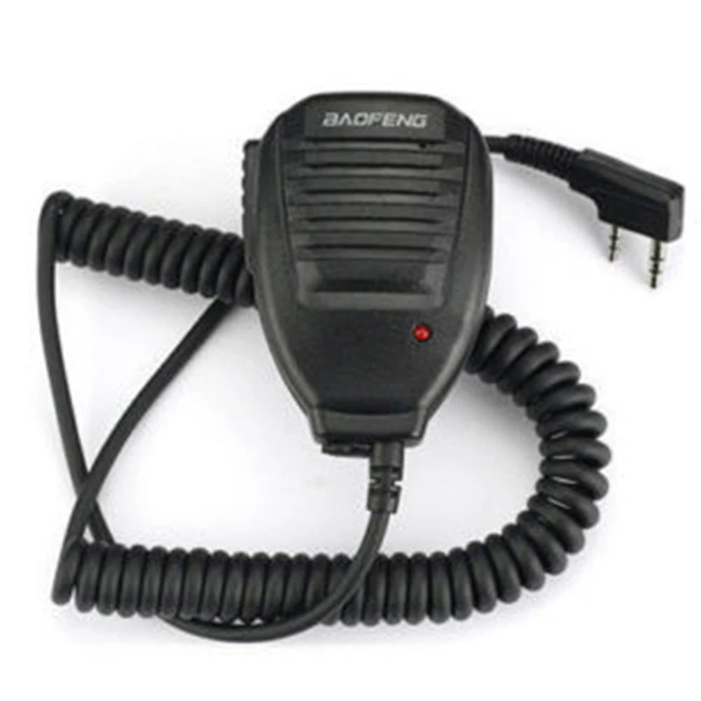 1Pcs PTT Speaker Microphone Mic Accessories For Baofeng UV-5R BF-888s TYT Ret Black | Электроника