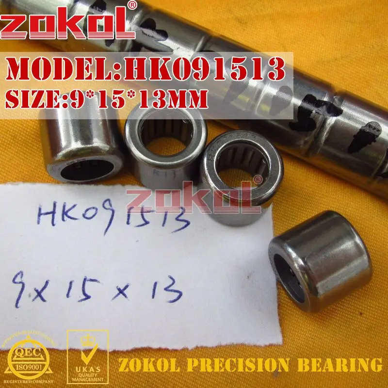 Подшипник zokol HK0908 HK0910 HK0912 HK091510 HK091513 Игольчатые роликовые подшипники - Цвет: HK091513