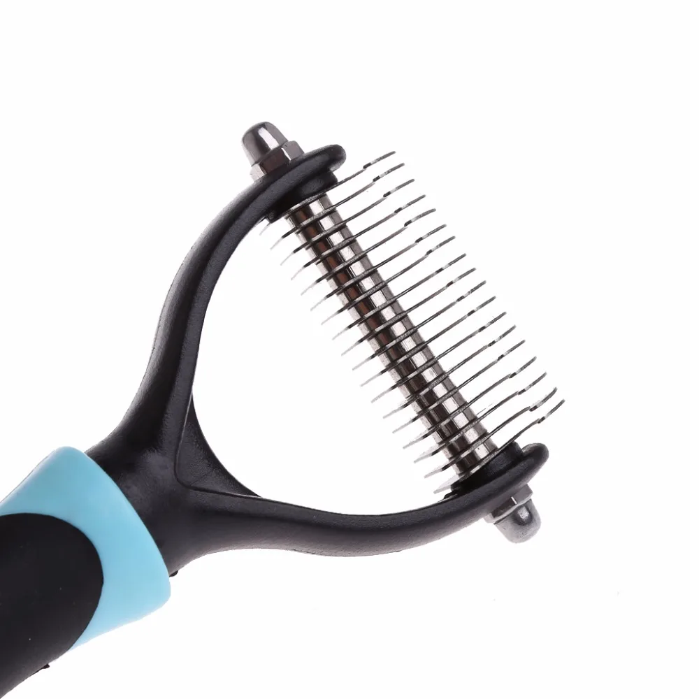 С рисунком собачки и котика инструмент для укладки волос кисточки