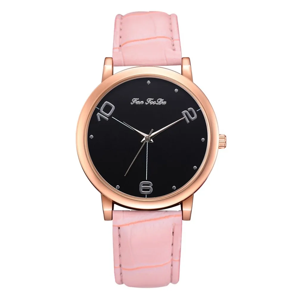 

High Precision Women Lady Strap Watch Casual Simple Fashion Style Quartz Analog Wrist Watch Gift Present Black Dropshipping