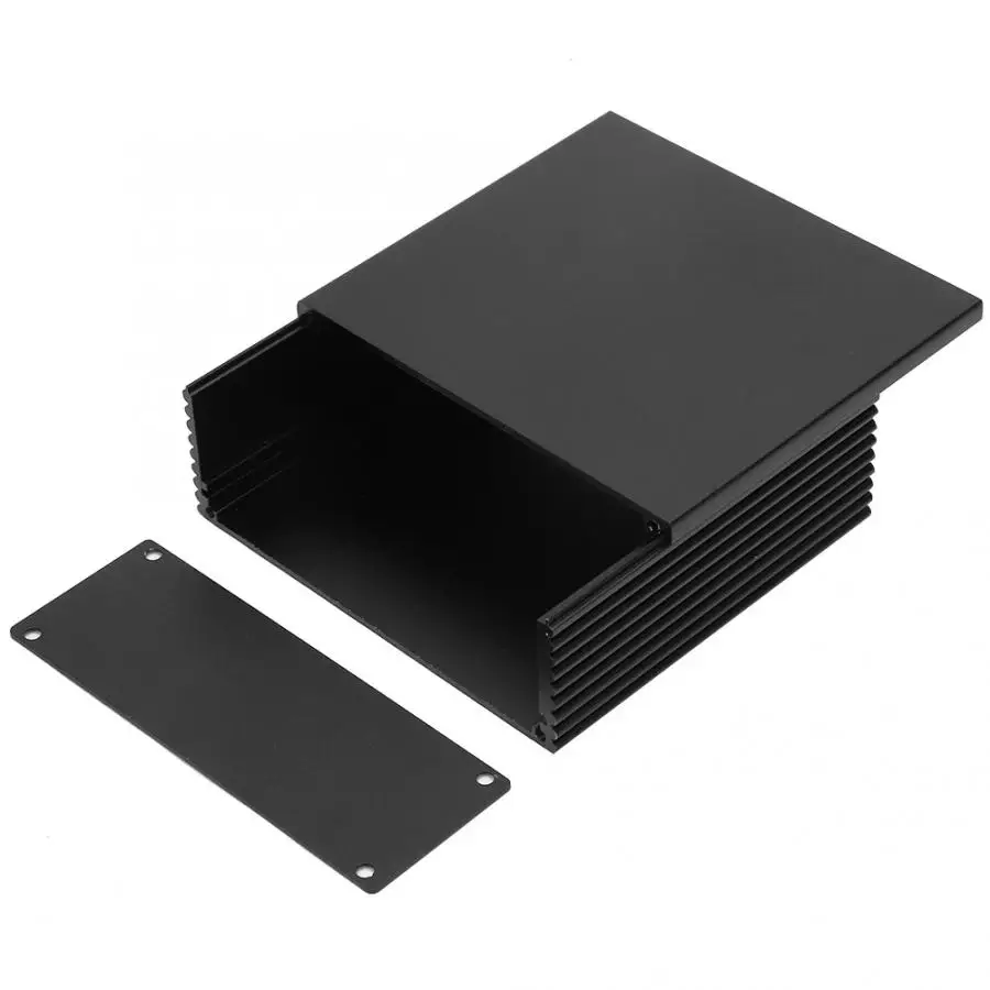 Флюоресцентная алюминиевая оболочка для чехла PCB Instrument Electronic Project Box охлаждающая