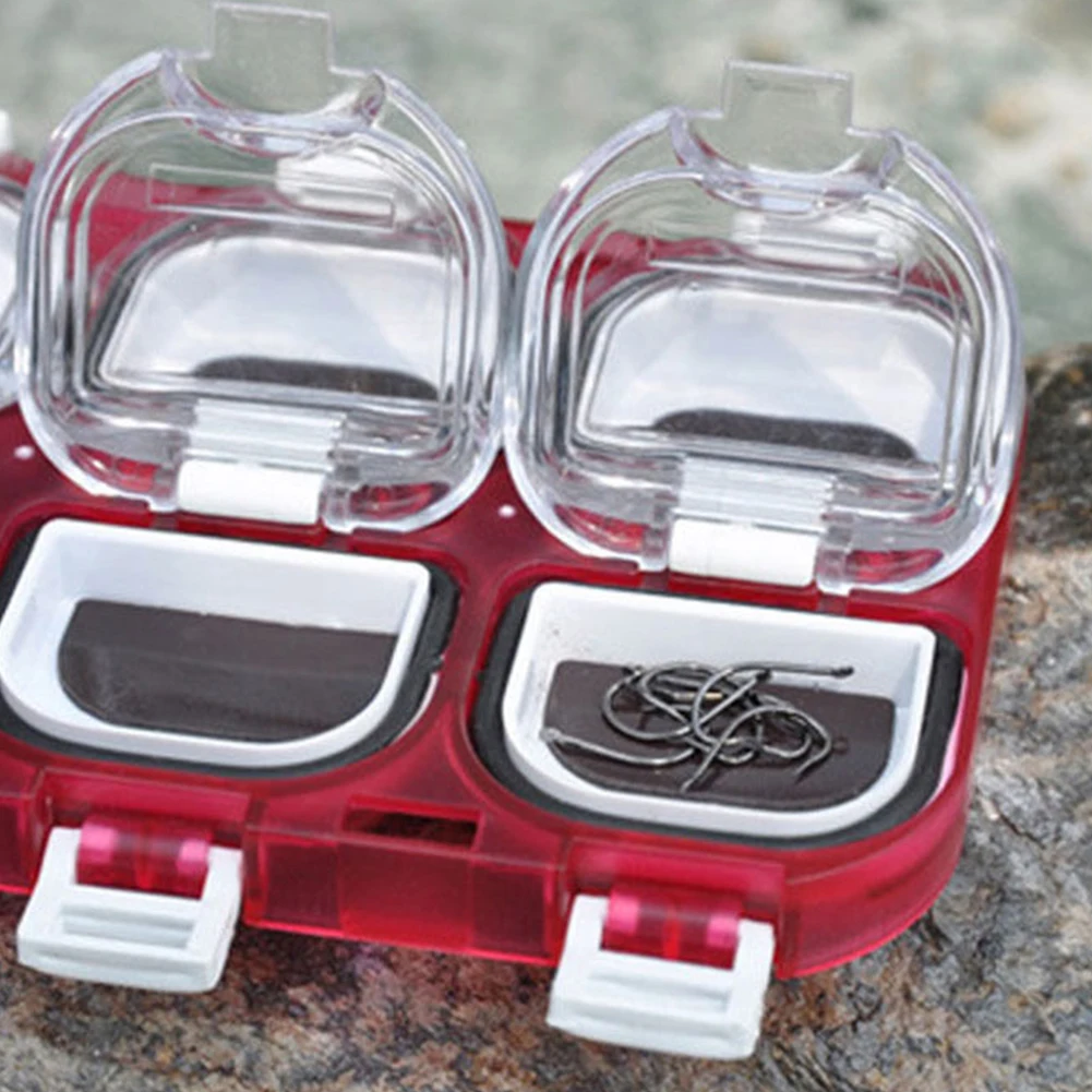 Рыболовные снасти коробки с 6 отдельными отделениями водостойкая муха