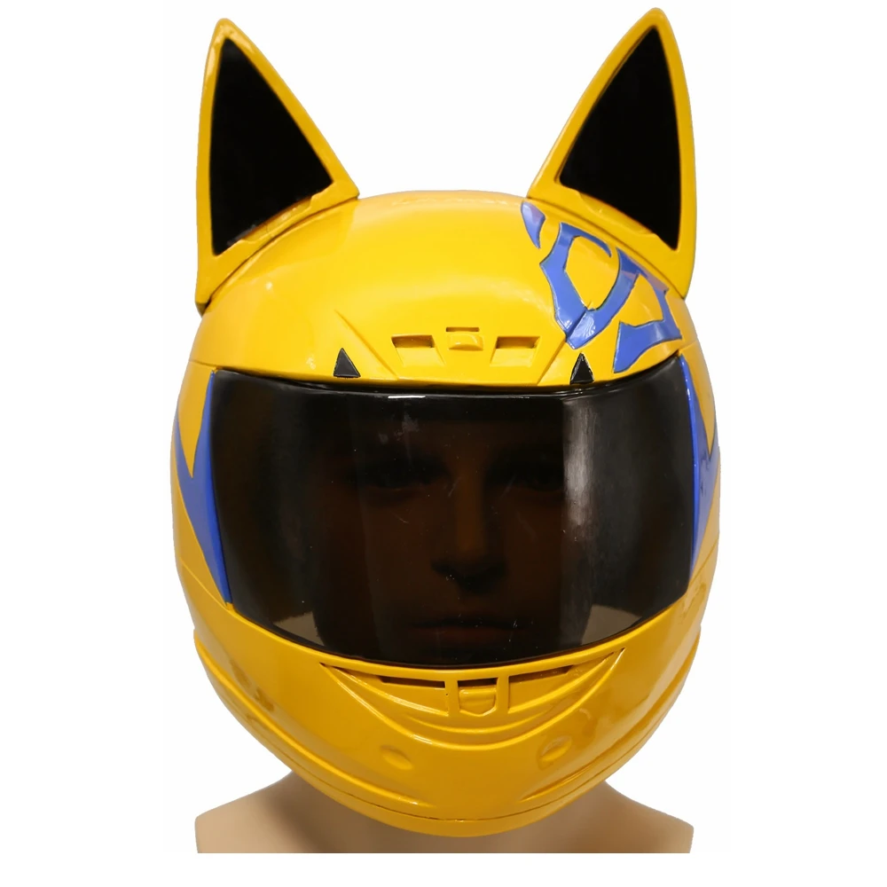 Coslive DuRaRaRa Celty Sturluson Helmet Anime Cosplay Costume Props Motorcycle Type Full Head Mask Halloween For Adult | Тематическая