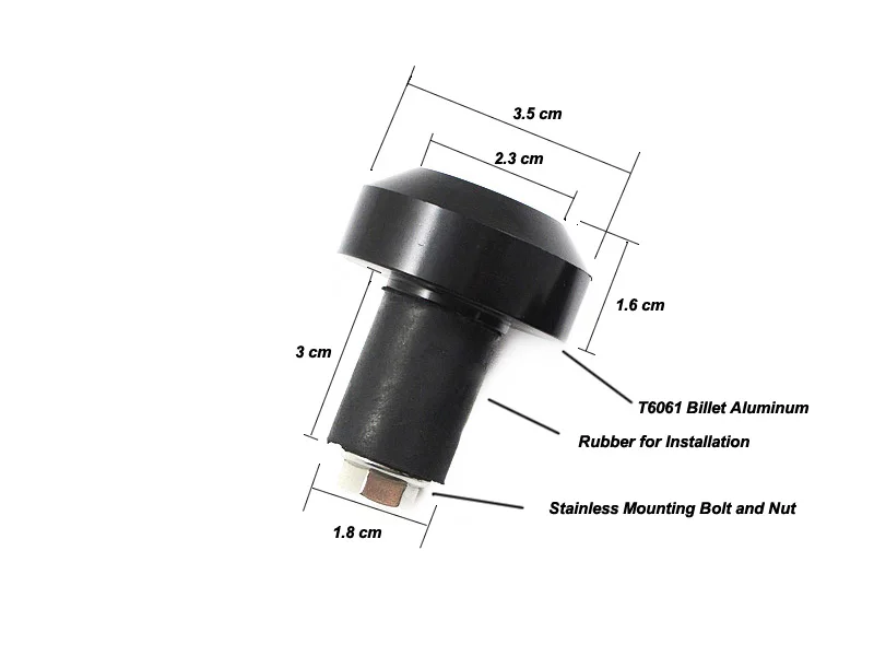 Для Honda Cb919 2002-2007 Черный Красный Цвета 7/8 &quot22 мм Мотоцикл С ЧПУ Заготовка