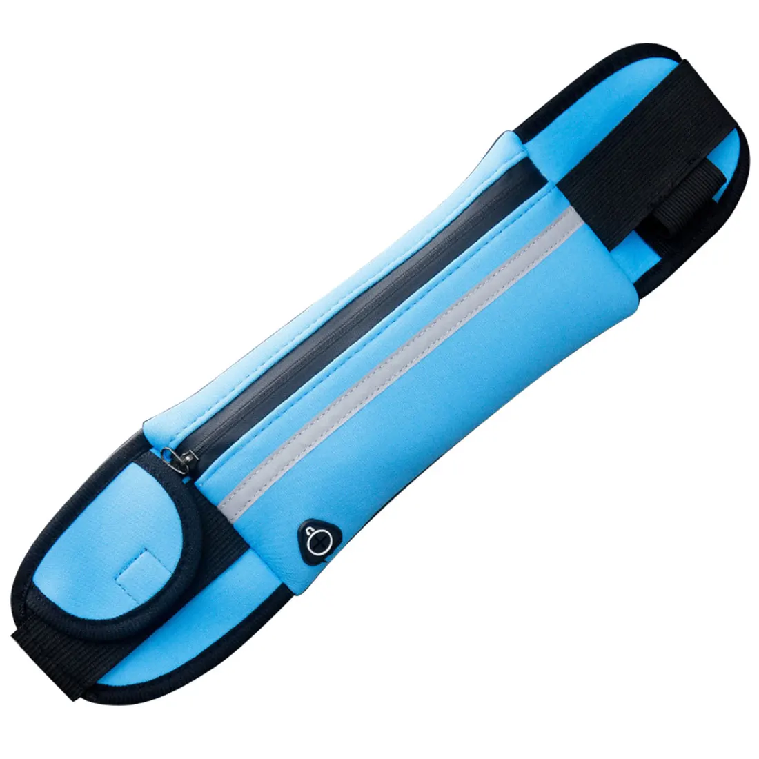Light Blue Новинка, поясная сумка для бега, водонепроницаемый контейнер для телефона, сумка для бега, походов, поясная сумка для живота, женская сумка для спортзала, фитнеса, женские спортивные аксессуары - Цвет: Light Blue