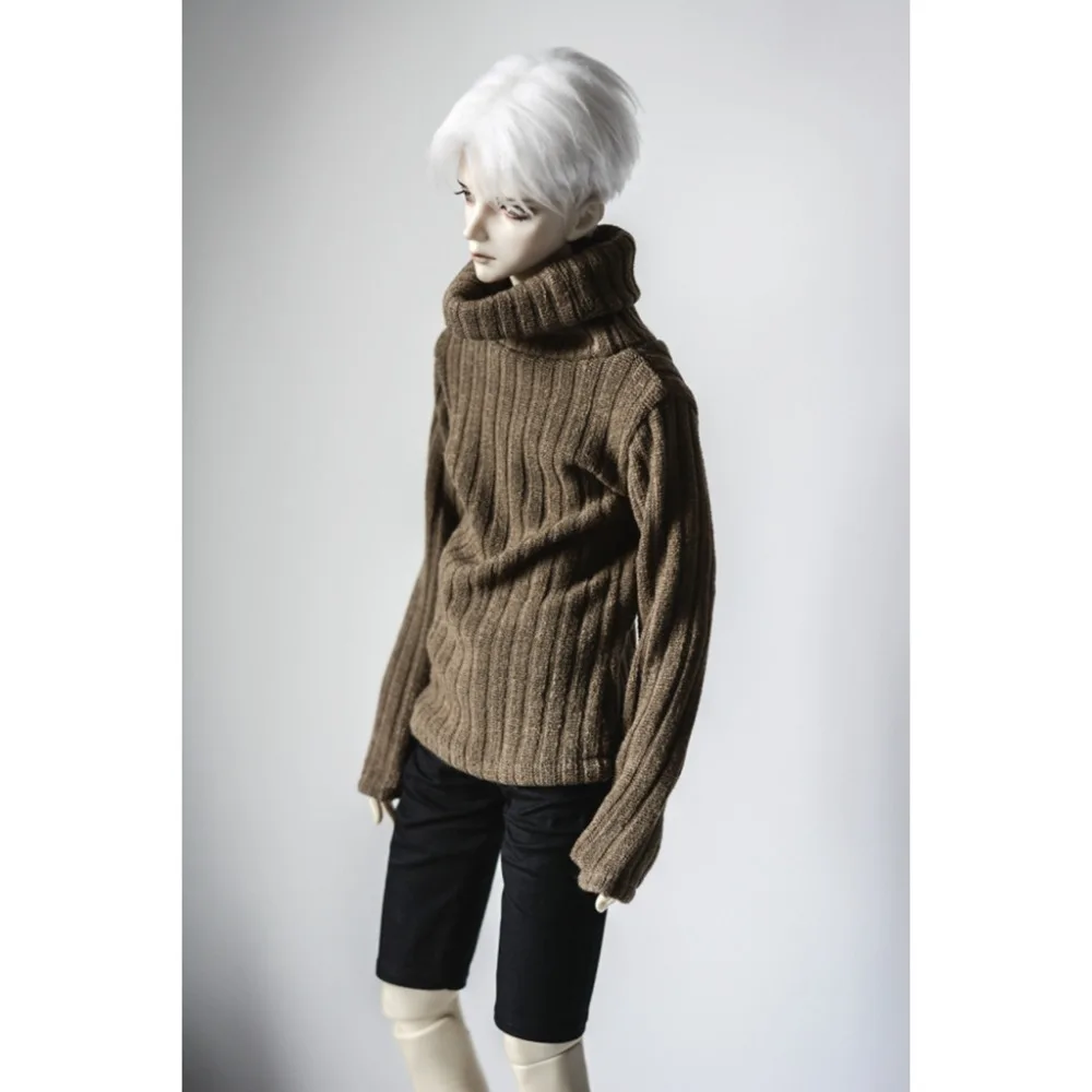 BJD кукла коричневый свитер наряды одежда Топ для 1/3 1/4 17 &quotвысокий MSD SD13 DK DZ AOD DD