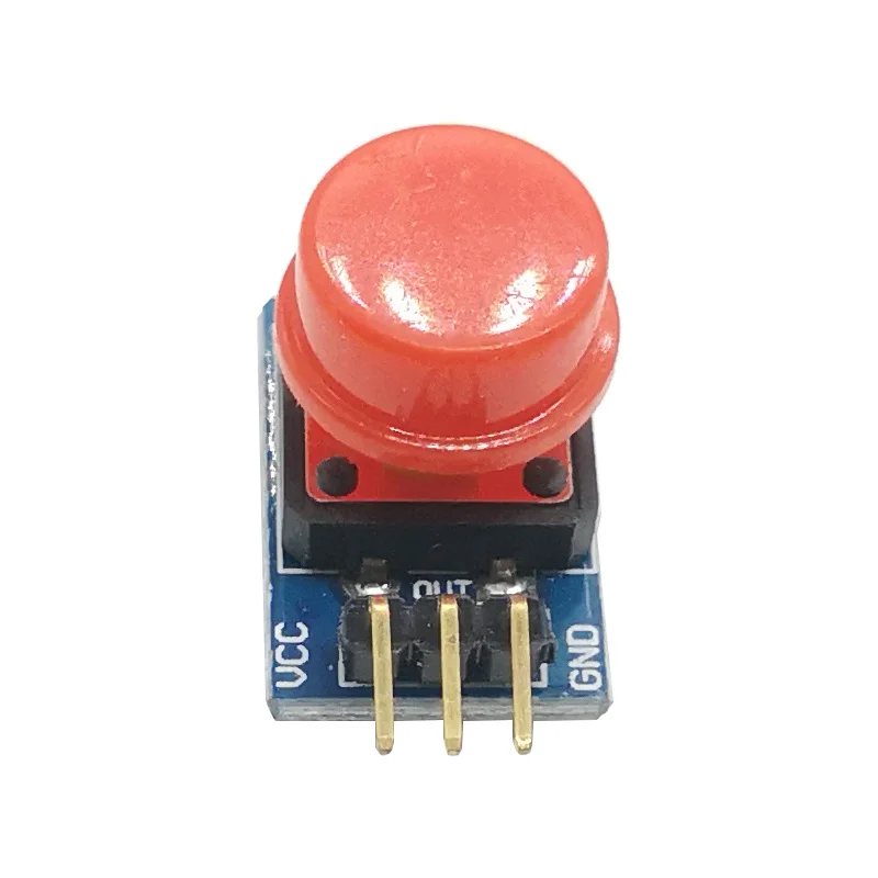 5 шт./лот модуль с большой кнопкой для Arduino кнопка вывода высокого уровня крышкой |