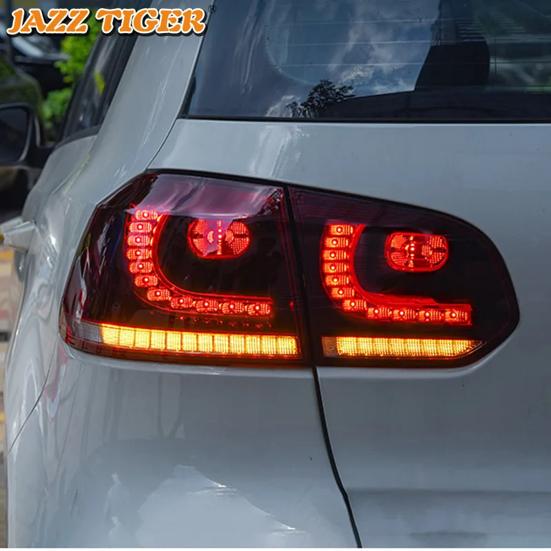 2 шт. автомобиля хвоста светильник в сборе для VW GOLF 6 2008 2013 MK6 светодиодный стоп