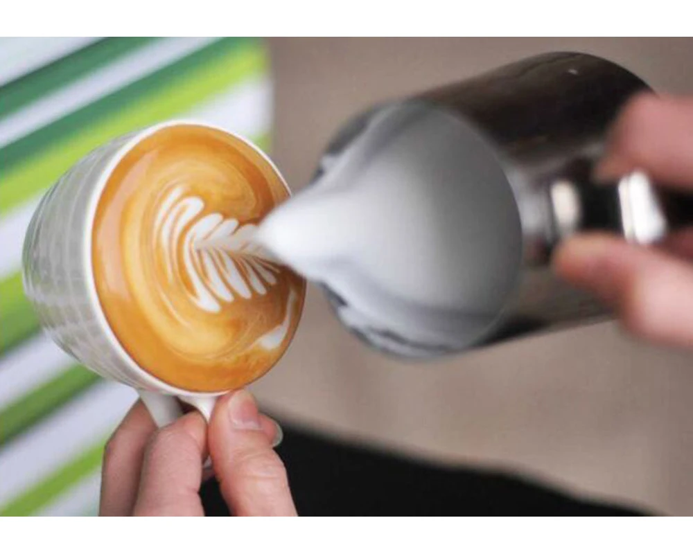 Высокое качество Нержавеющая сталь Кофе вспенивания кувшин DIY латте молоко