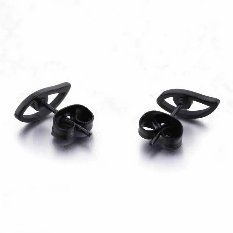 1 пара женские серьги-гвоздики в форме глаза | Украшения и аксессуары