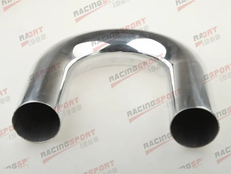 1.75&quot 180 Degree Aluminum Turbo Intercooler Pipe Piping Tube Tubing L=610mm |