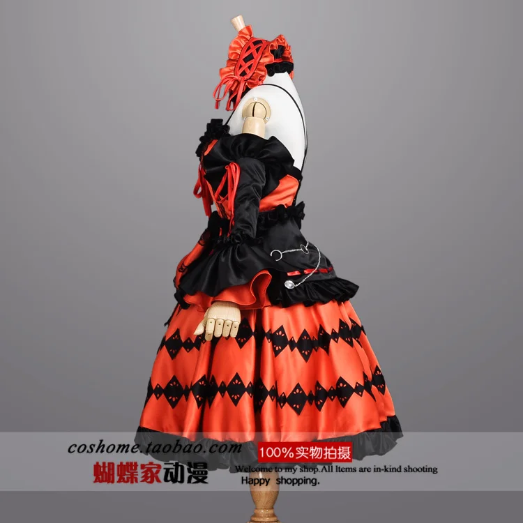 Костюм для косплея токисаки Куруми из аниме свидание|halloween costume|costume for womenhalloween