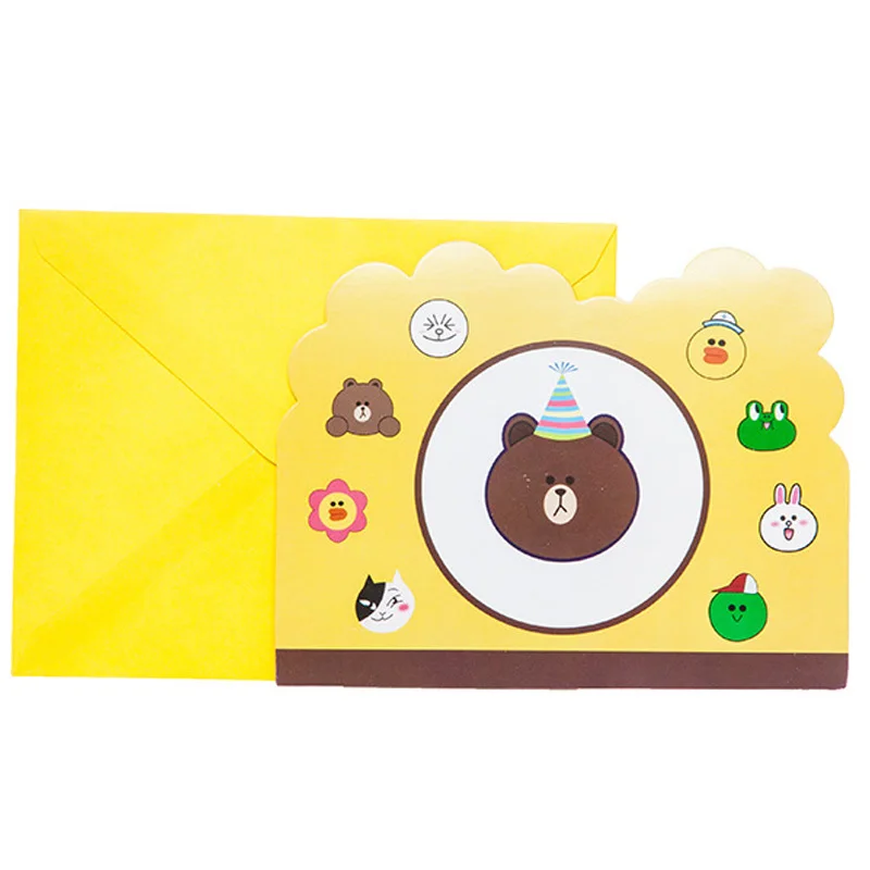 6 шт. конвертов + пригласительных открыток Пираты кекс воздушный шар для