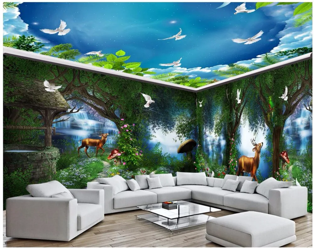 Custom photo 3d room wallpaper Idyllic fantasy fairy forest waterfall full house backdrop 3d wall mural wallpaper for wall 3 d
Custom photo 3d room wallpaper Idyllic fantasy fairy forest waterfall full house backdrop 3d wall mural wallpaper for wall 3 d