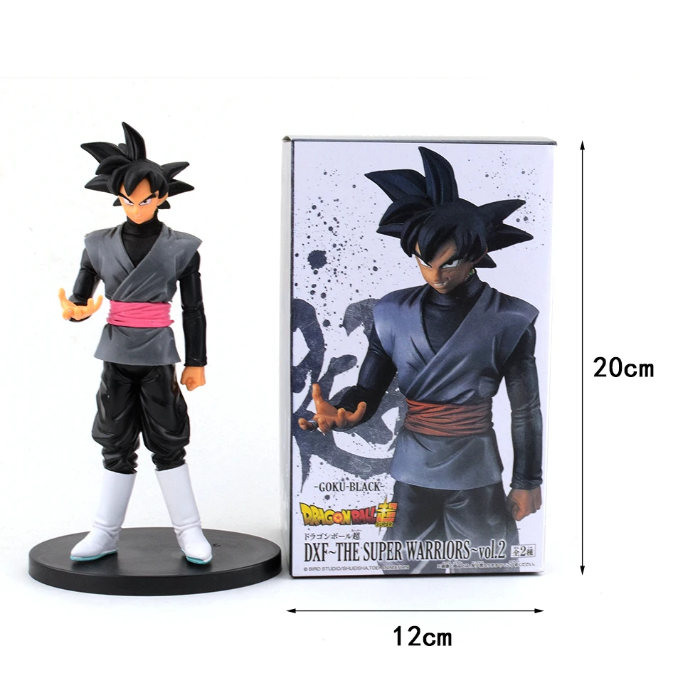 18 см Dragon Ball Z Сон Гоку черный Zamasu Аниме фигурки героев Супер DXF Коллекционная