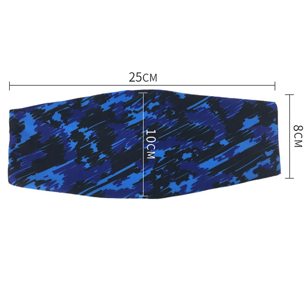 Спортивная повязка на голову с камуфляжным узором для бега в тренажерном зале