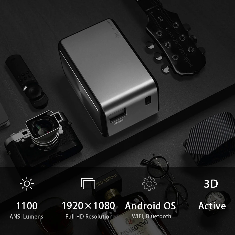 Jmgo J6s 1080 P проектор 3D умный дом Театр Android 1100 ANSI 4 К Full HD Hi Fi Bluetooth DLP светодио дный