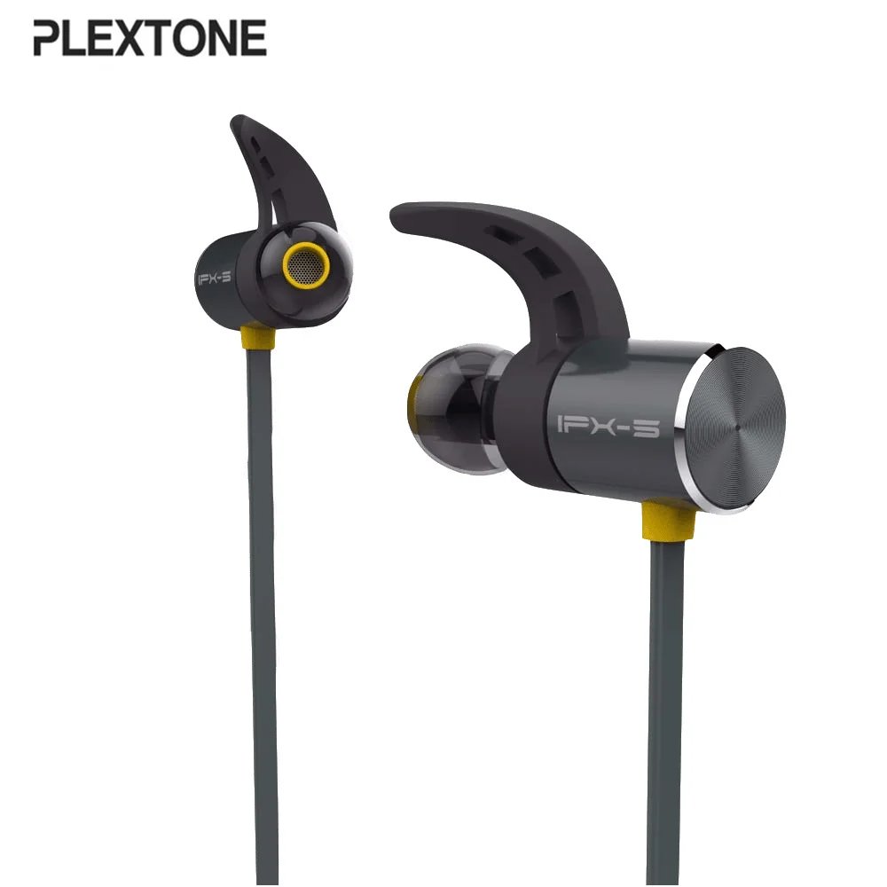 Беспроводные Bluetooth наушники Plextone BX343 IPX5 водонепроницаемые Металлическая