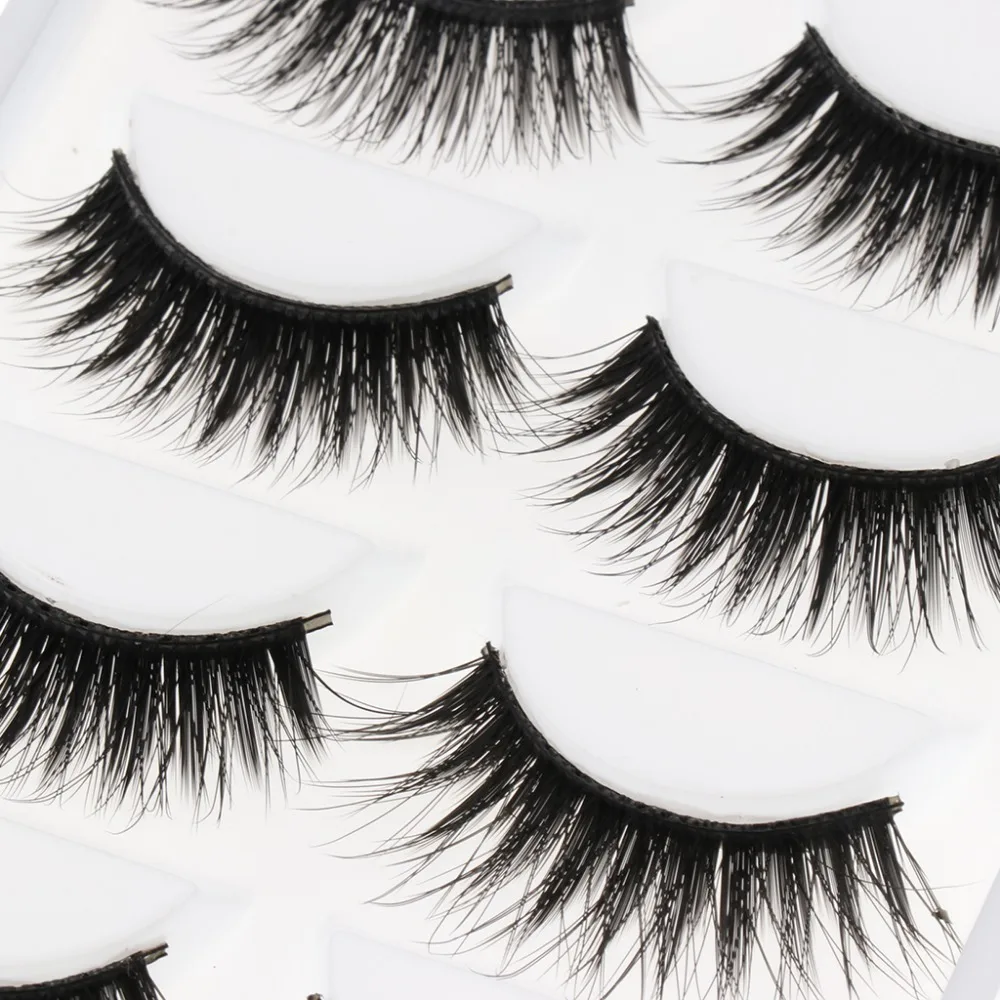 5 пар Черные Накладные ресницы для кукол 12 дюймов|dolls accessories|accessories for dollseyelashes dolls |