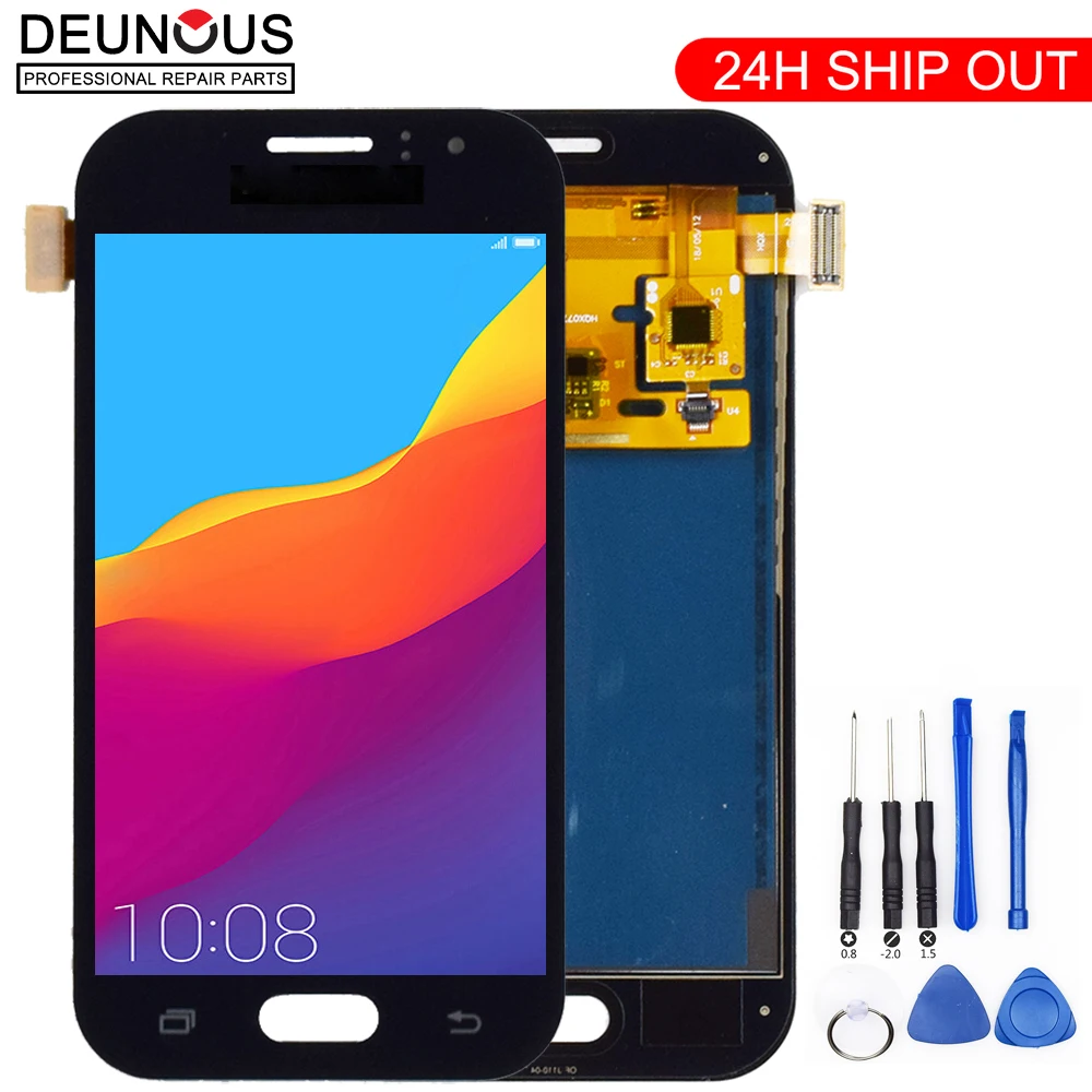 ЖК дисплей AMOLED/TFT для Samsung Galaxy J1 Ace сенсорный дигитайзер сенсорное Стекло в сборе