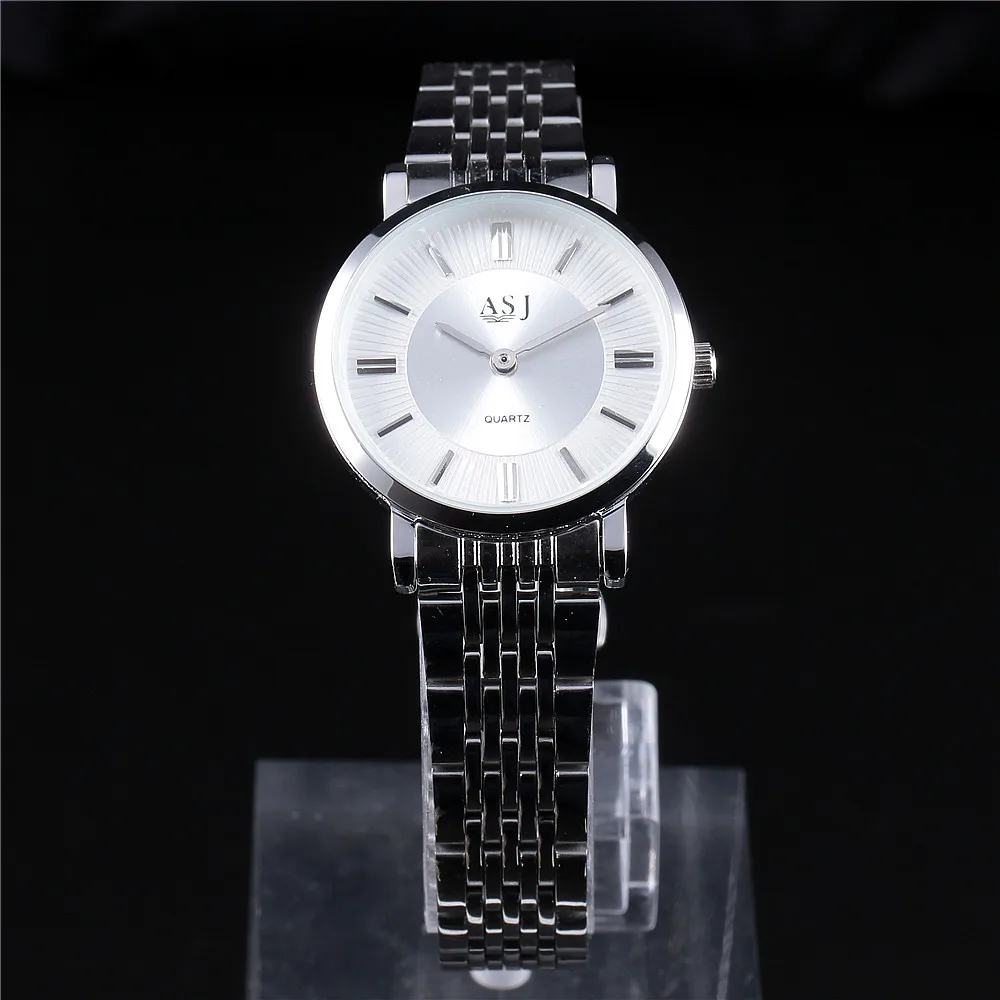 2017 МОДНЫЕ ЖЕНСКИЕ НАРЯДНЫЕ часы Роскошные женские повседневные Женские Простые