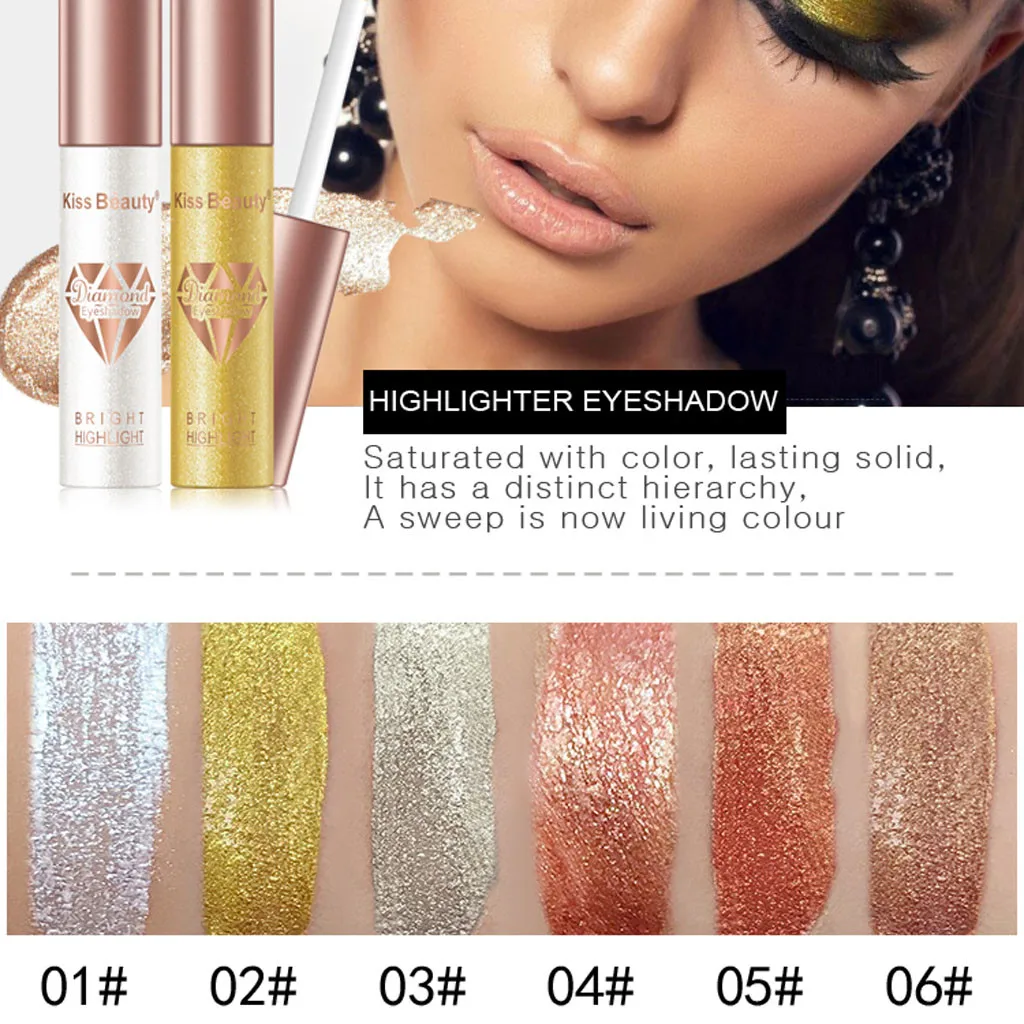 makeup Eyeshadow Liquid Eye Shadow Diamond Pearlescent Color Waterproof Solution Shimmer Make 701 |