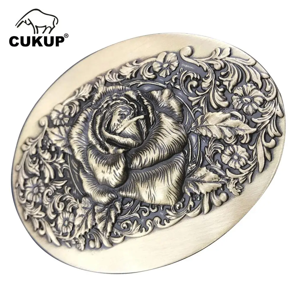 CUKUP новый уникальный дизайн с животным узором из твердой меди пряжки для ремня