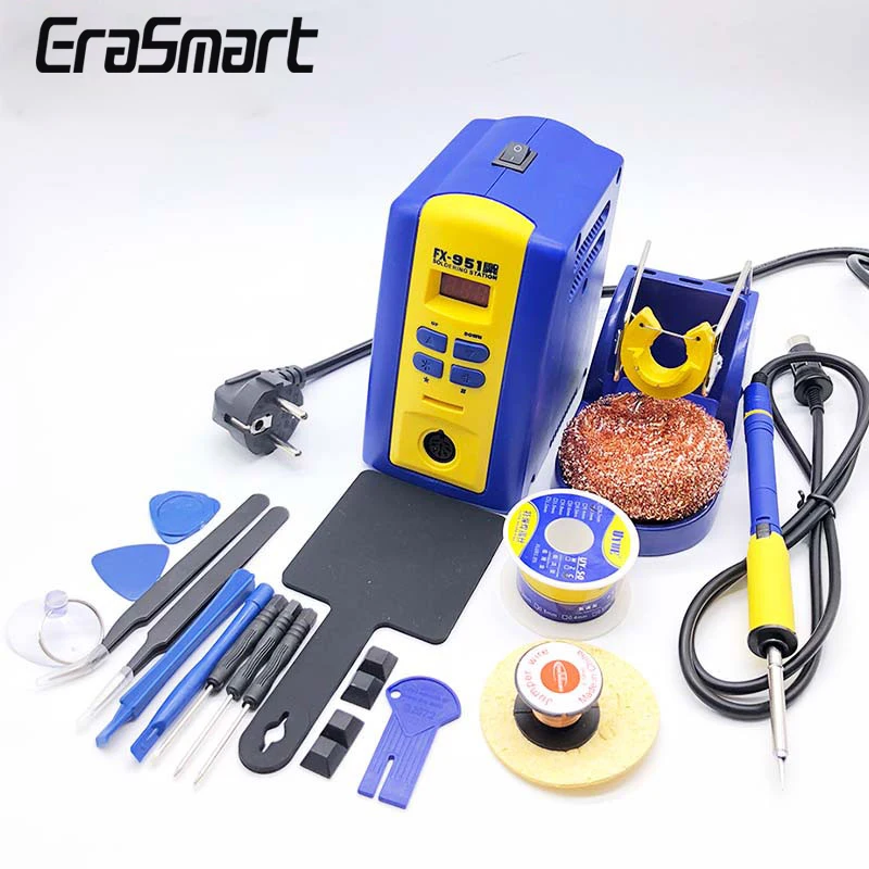 Горячая Распродажа свободная от свинца стандартная паяльная станция система для