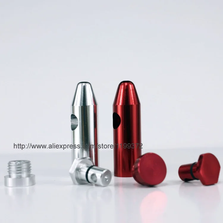 Цилиндрическая алюминиевая металлическая курительная трубка для табака кальян