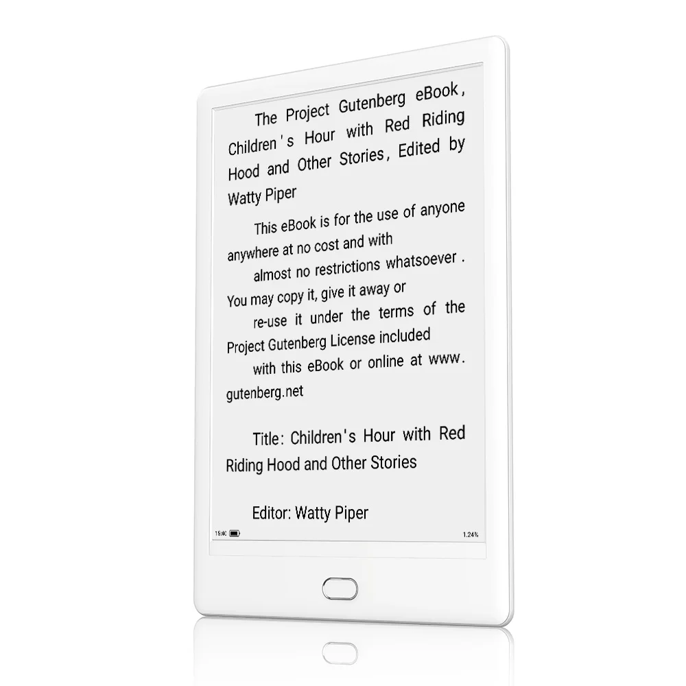 Отправьте от нас Likebook Muses E-Reader с 7,8 ''300ppi E-Ink сенсорным экраном 8 ядер 1,5 ГГц, встроенный звуковой, 2G/32 ГБ Android 6,0