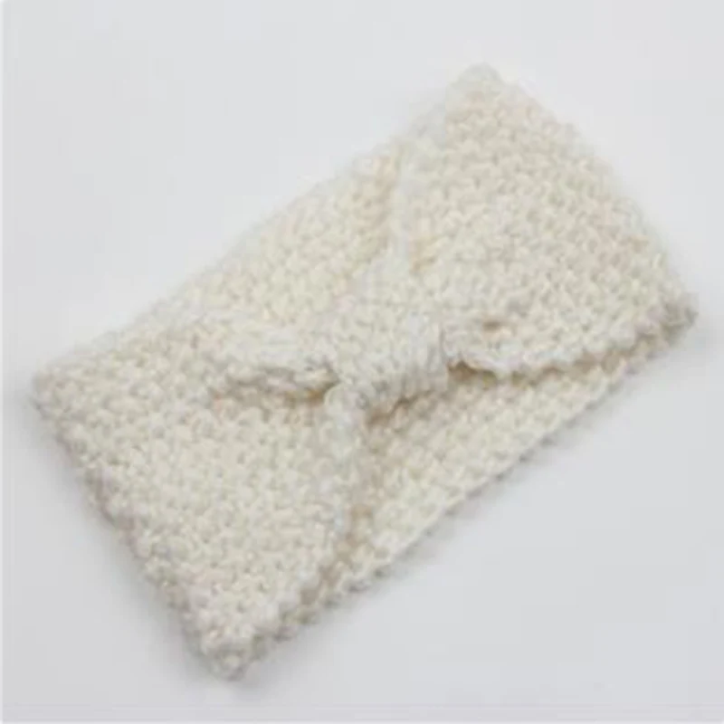 New Hair Accessories Winter Crochet Flower Bow Knitted Headwrap Headband Ear Warmer Muffs Band Fashion |