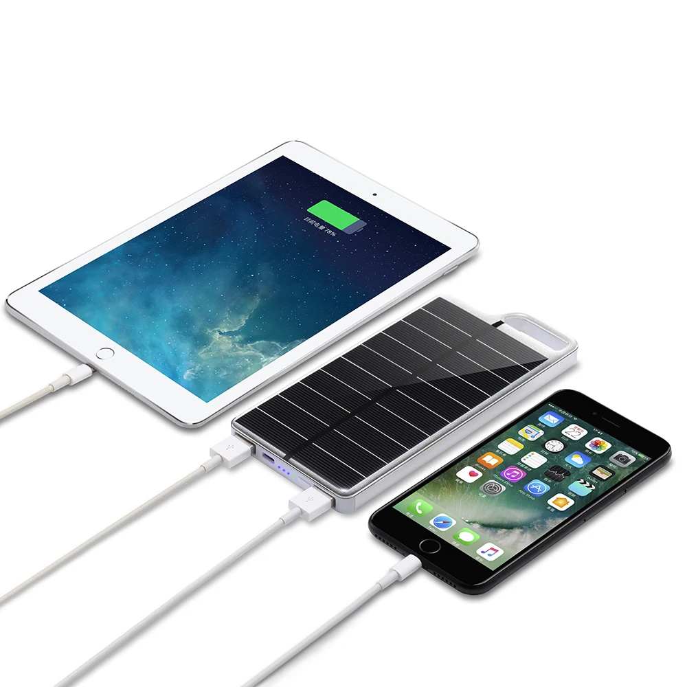 Внешний аккумулятор PowerGreen на солнечной батарее 10000 мАч|charger for samsung|chargers samsung