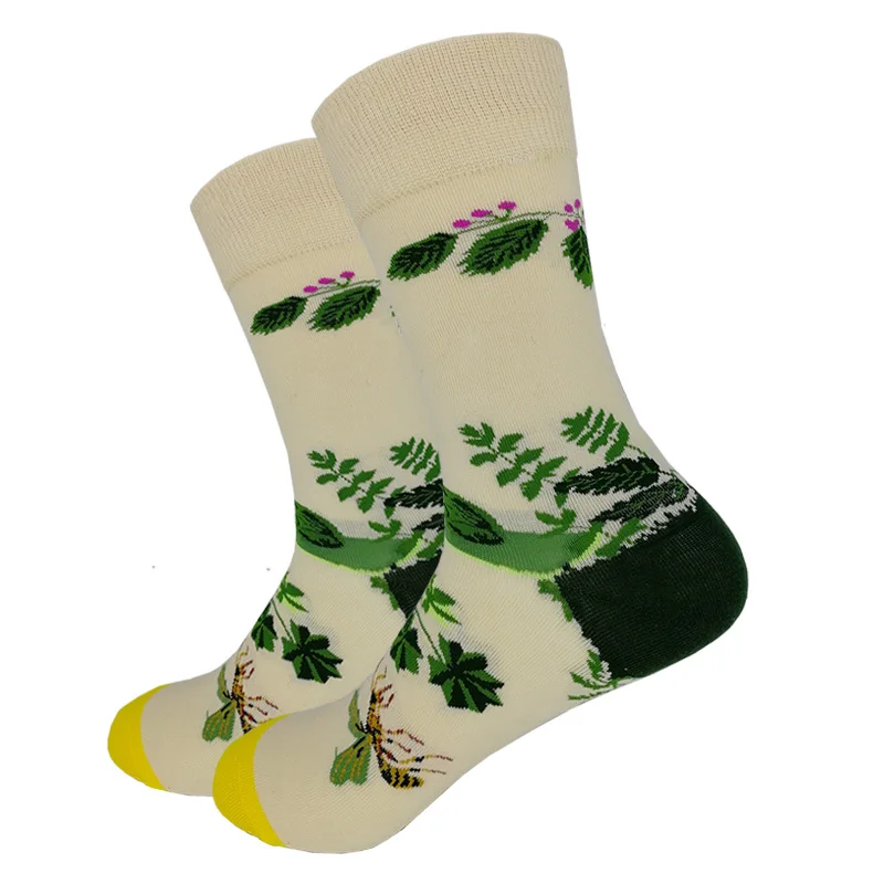 Носки женские в стиле Харадзюку хлопок разноцветные 5 пар/лот | Женская одежда