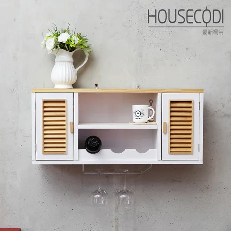 Напольные Держатели и стеллажи для хранения из массива дерева настенный стеллаж