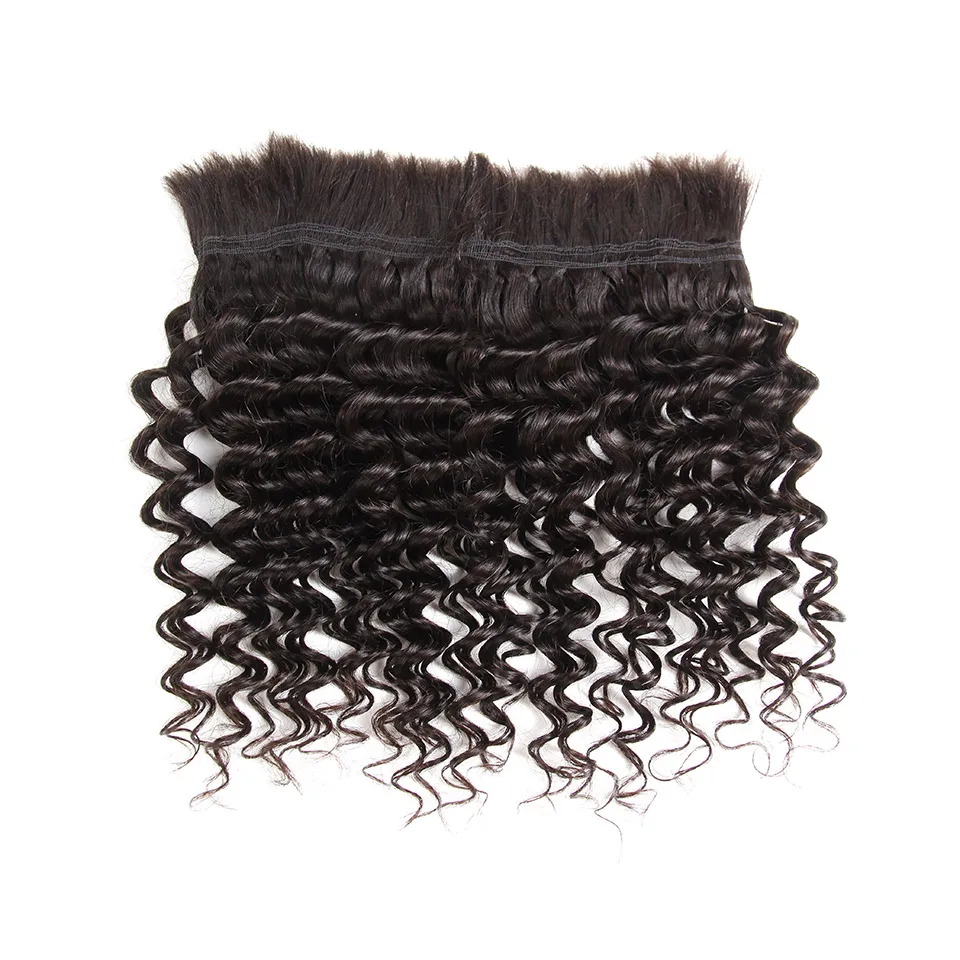 Rebecca глубокая волна индийские волосы оптом плетение волос для наращивания 1 пучок