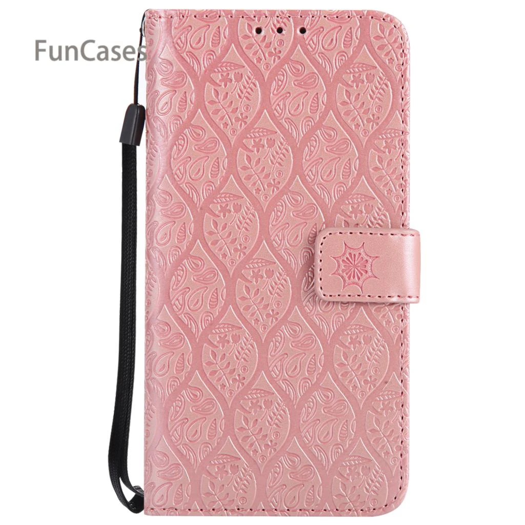 С цветочной чехол на магнитном замке Hoesjes Redmi Note 5A из искусственной кожи защитный