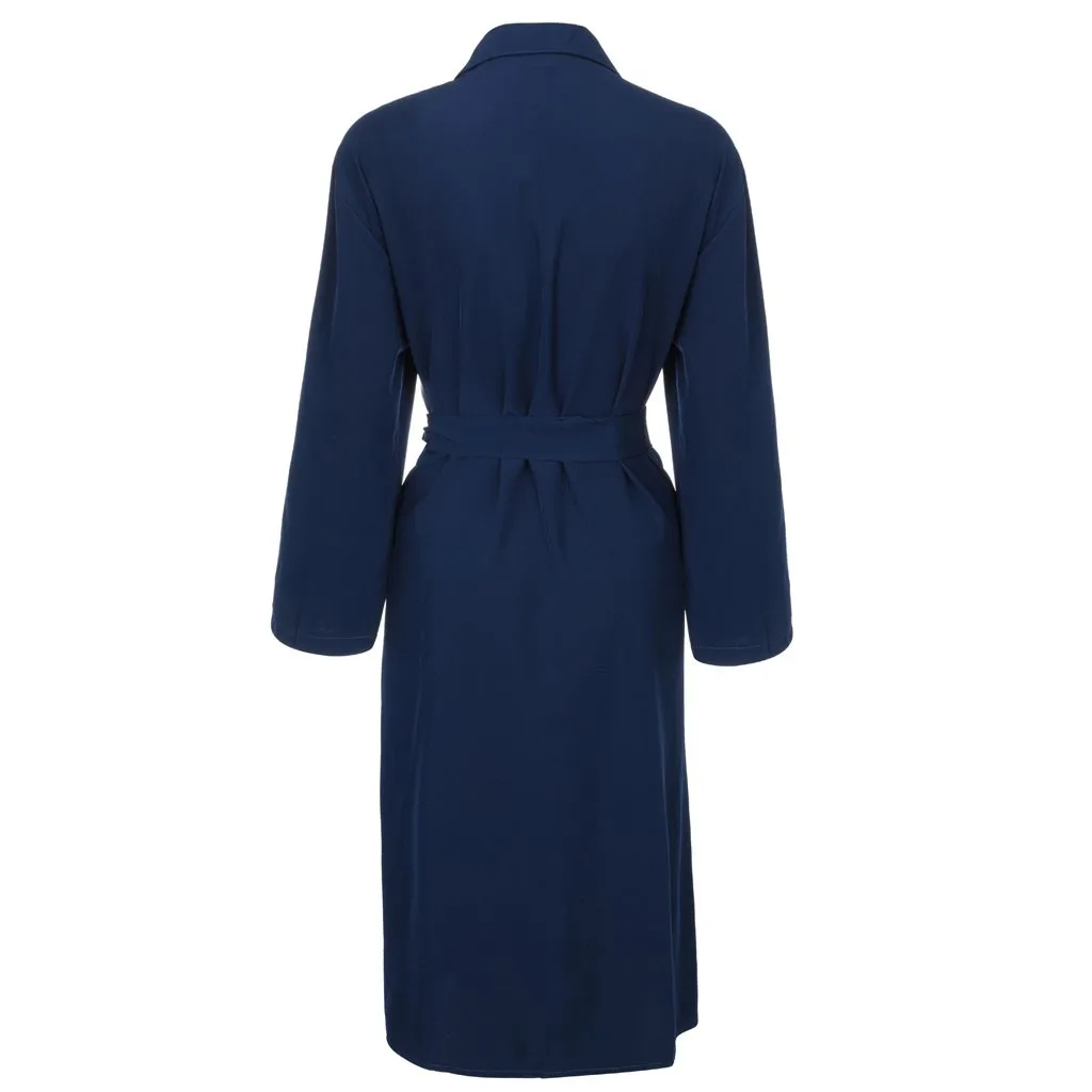 2019 летние Для женщин 2 Цвет пляжные пальто в форме платья с длинным рукавом