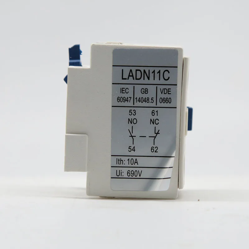 LADN11 1NO + 1NC дополнительный блок контактов LADN11C контакторы вспомогательный
