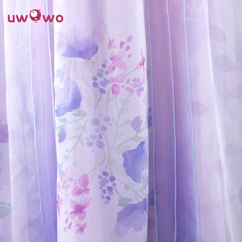UWOWO чудо Никки костюм игры Uwowo маскарадный светильник Фиолетовый китайский
