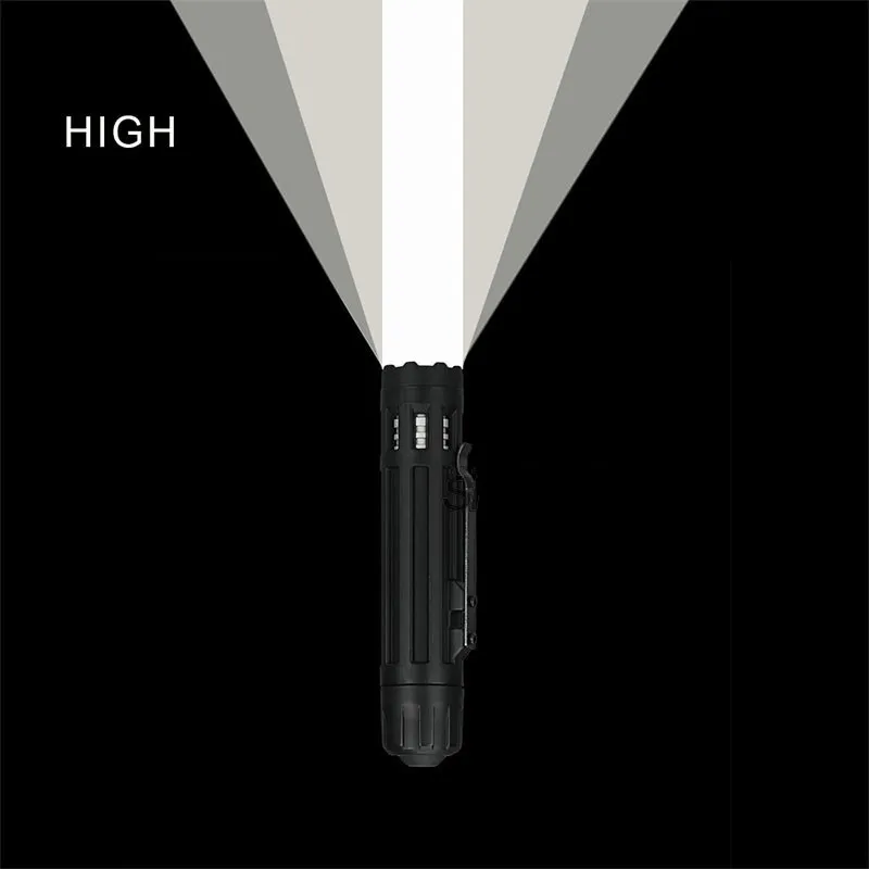 

Tactical 6V L2 CREE LED Flashlight Light Torch Mount For Hunting Camping Black