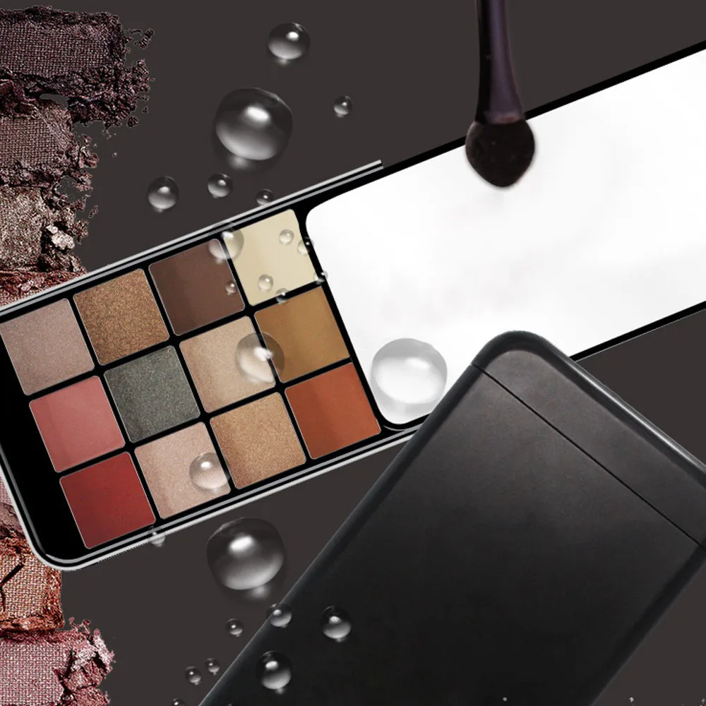 Новые 12 цветов матовые тени для век мерцающие мерцающая пудра макияжа