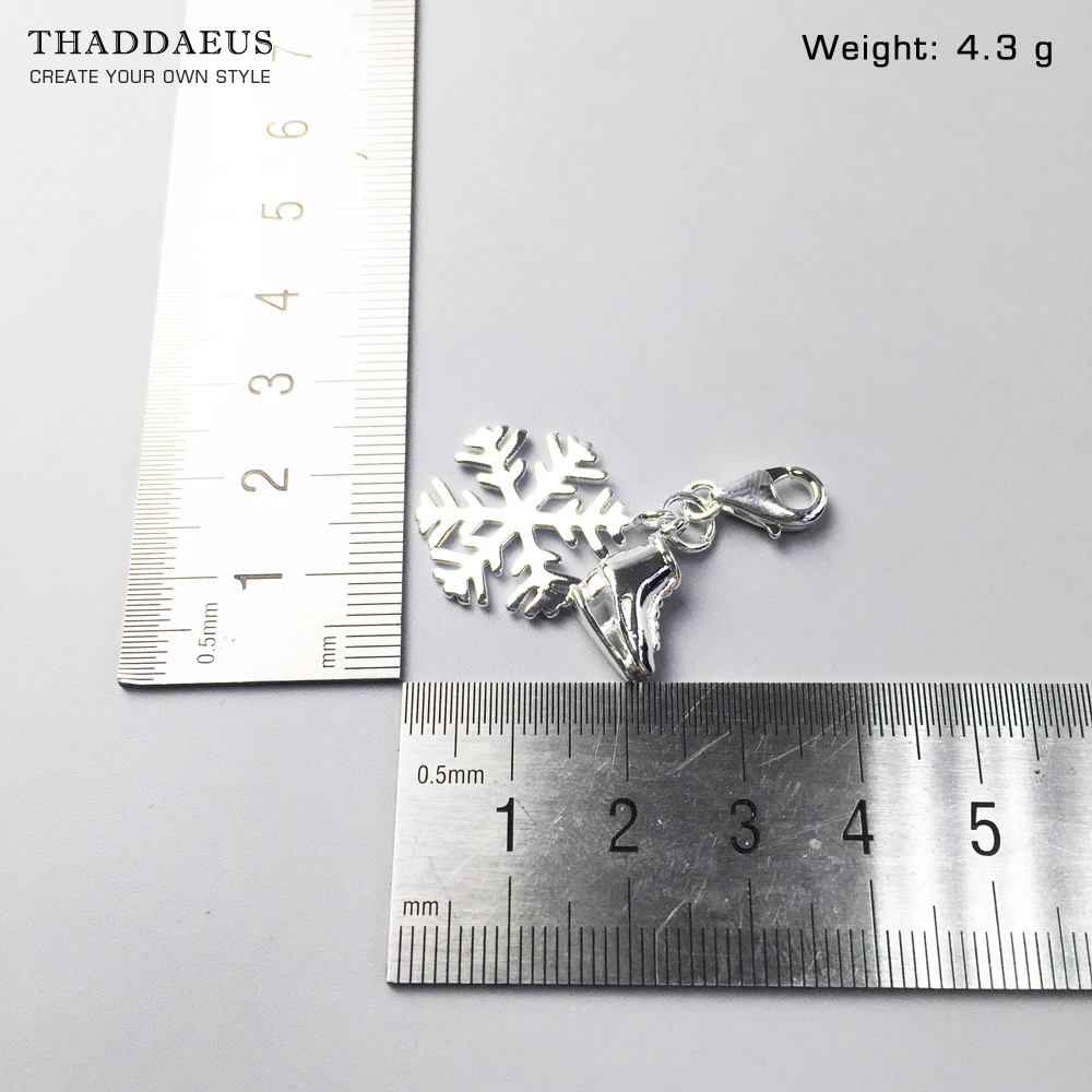 Волшебные Подвески Edelweiss Прямая поставка Европейский стиль Стерлинговое Серебро