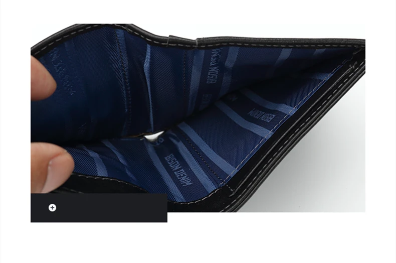 Бренд BISON DENIM, представляет мужской модный кошелек Для мужчин из натуральной кожи кошелек с функцией блокировки RFID мини кошелек мужской держатель для карт небольшой кошелек на молнии W9317
